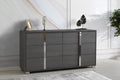 Giulia Dresser in Matte Grey