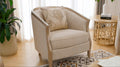 Traditional Upholstered Accent Chair