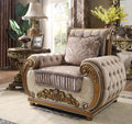 Perfect Brown Fabric Arm Chair