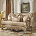 Champagne (Metallic Gold and Fabric and Solid Wood LOVE