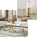 Three-Piece Coordinated Coffee Table Set