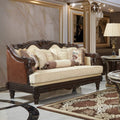 Traditional Upholstered Loveseat
