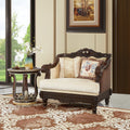 Traditional Upholstered Accent Chair