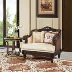 Traditional Upholstered Accent Chair