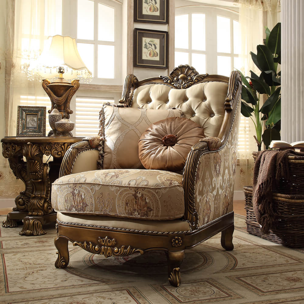 HD-506 Traditional Three-Piece Living Room Set