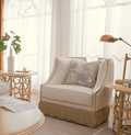 Traditional Upholstered Accent Chair