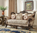 Perfect Brown Fabric and Solid Wood LOVE