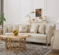 Traditional Upholstered Loveseat
