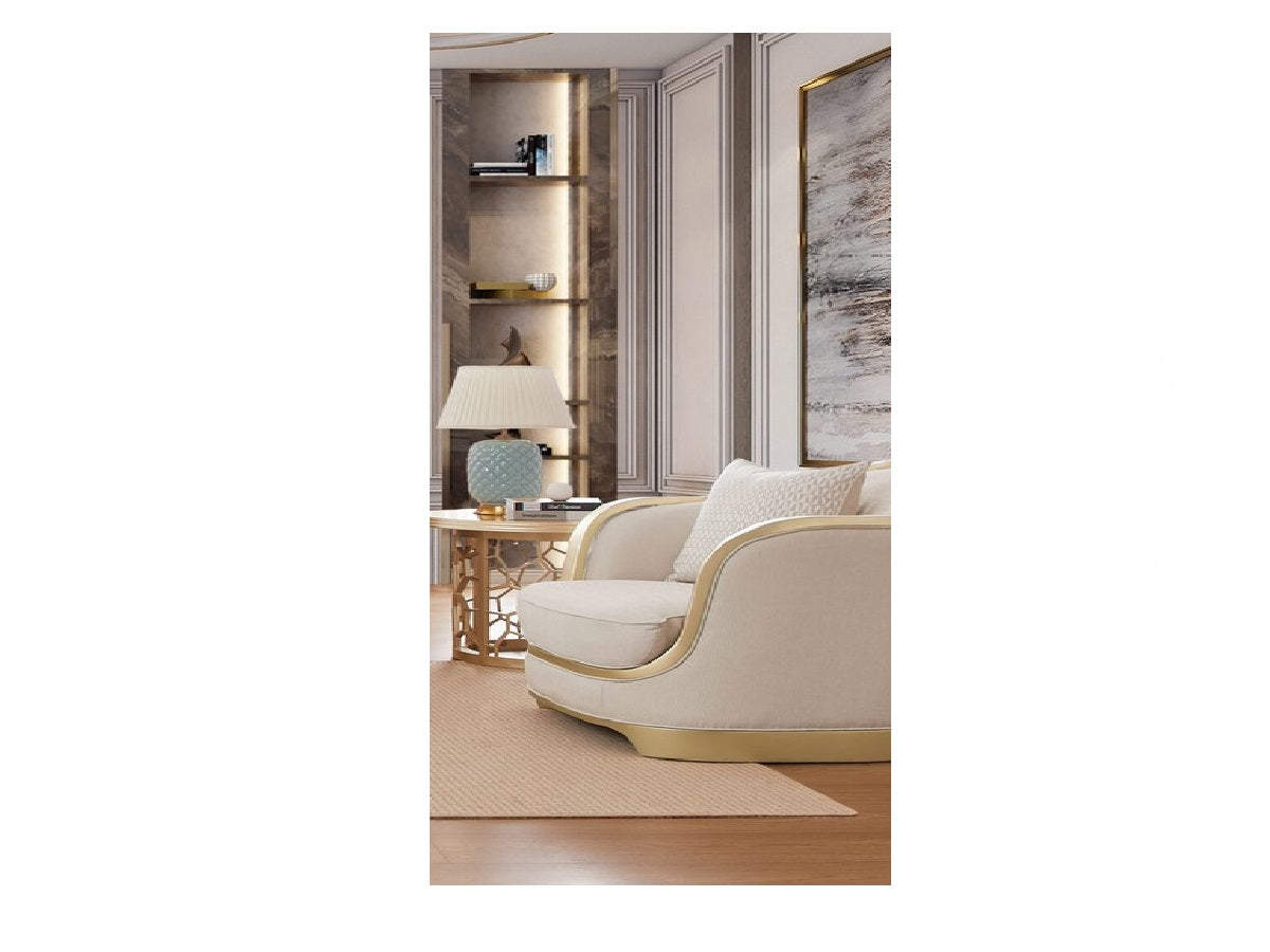 Traditional Upholstered Accent Chair