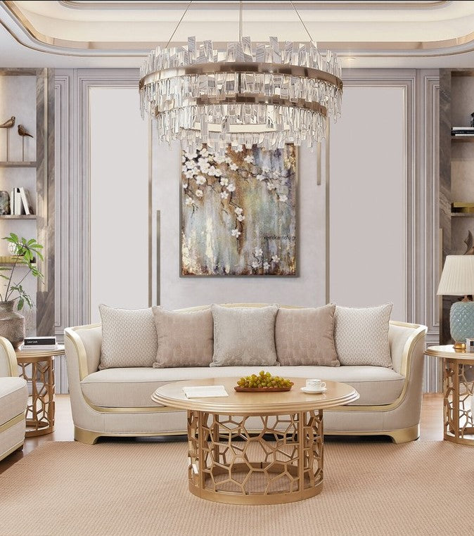 Traditional Upholstered Sofa
