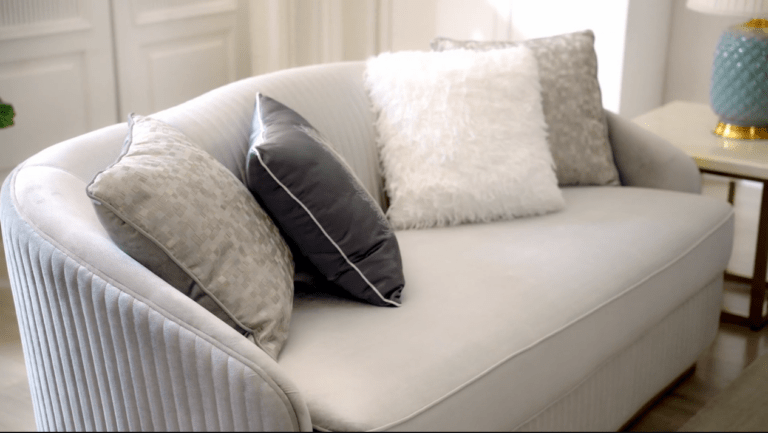 Modern Upholstered Loveseat