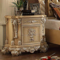 Pickle Frost and Antique Wood/Composite NIGHT STAND