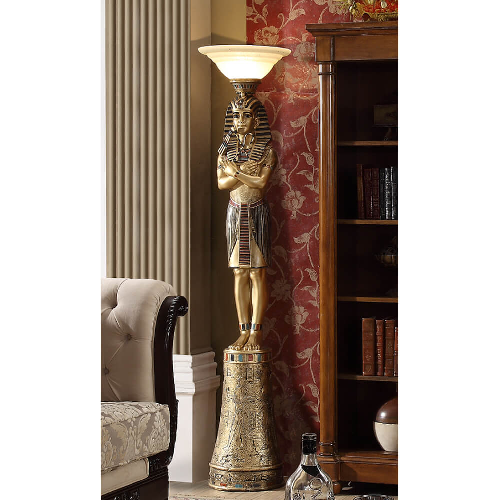 Tall Gold Floor Lamp