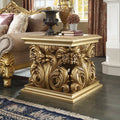 Metallic Gold End Table