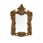 Ornate Traditional Wall Mirror with Carved Frame