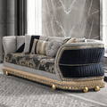 Traditional Upholstered Loveseat