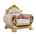 Traditional Upholstered Accent Chair