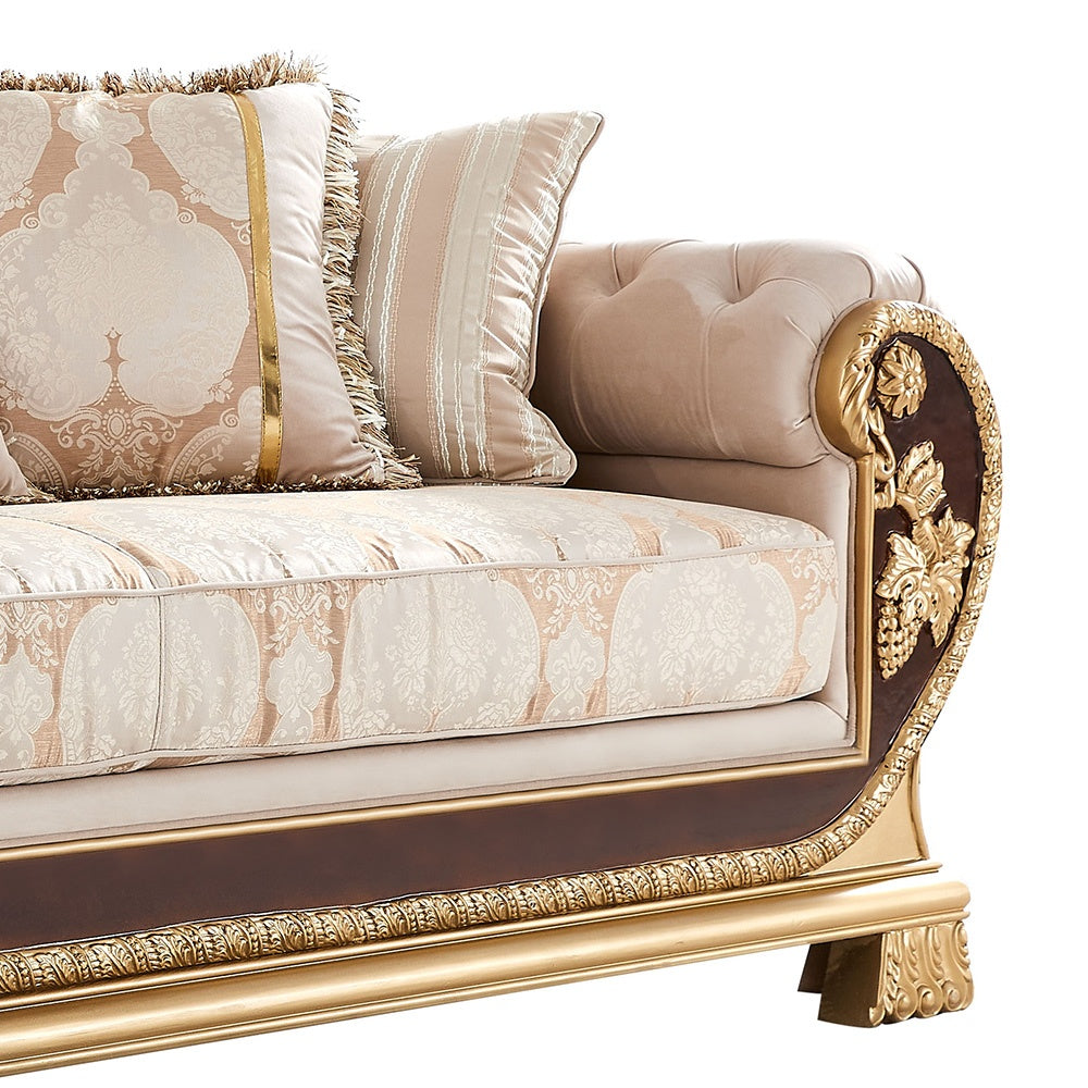 Traditional Upholstered Sofa