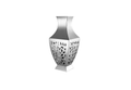 Polished Stainless Steel Hollow Vase