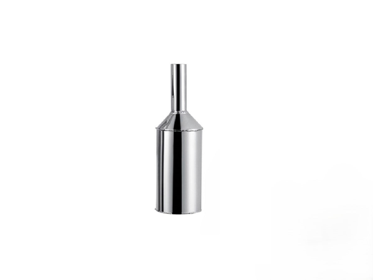 Small Polished Stainless Steel Wine Bottle Vase