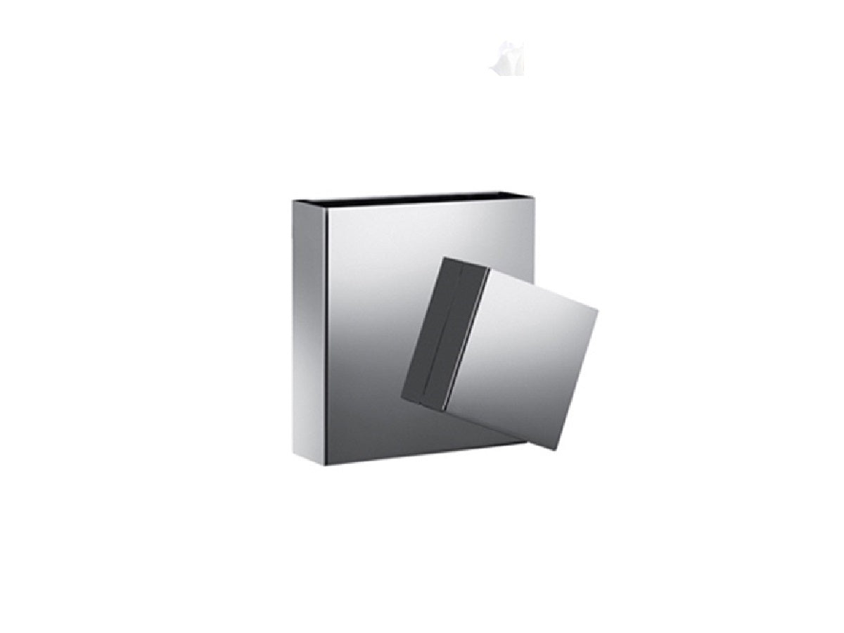 Small Polished Stainless Steel Mc Vase