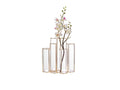 Small Glass Metal Duba Vase