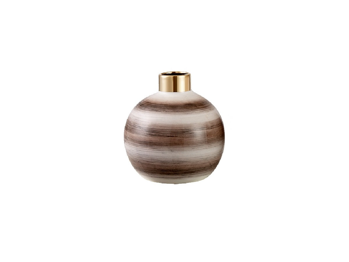 Small Porcelain Halo Vase