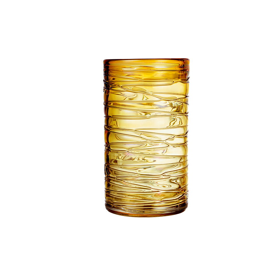 Large Glass Carnac Vase (a)