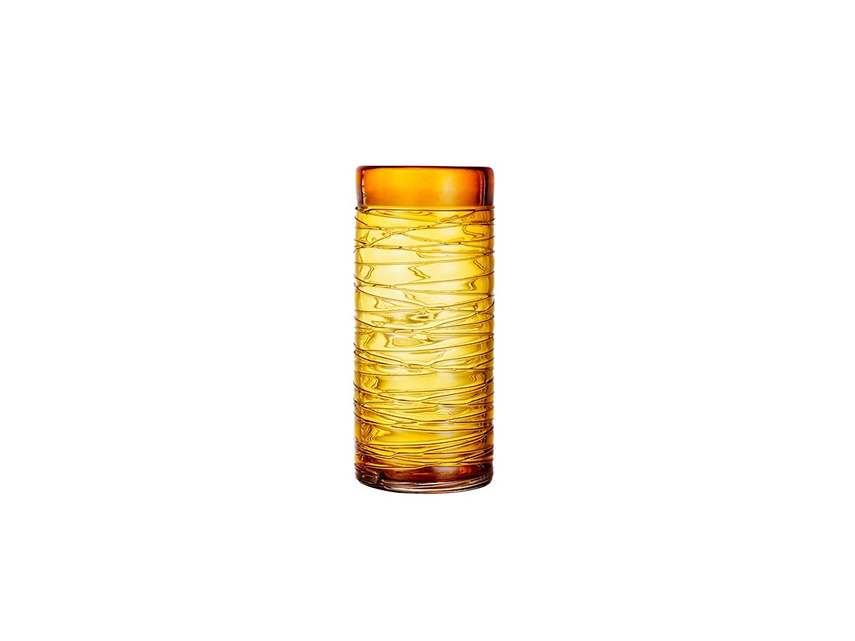 Small Glass Carnac Vase (b)