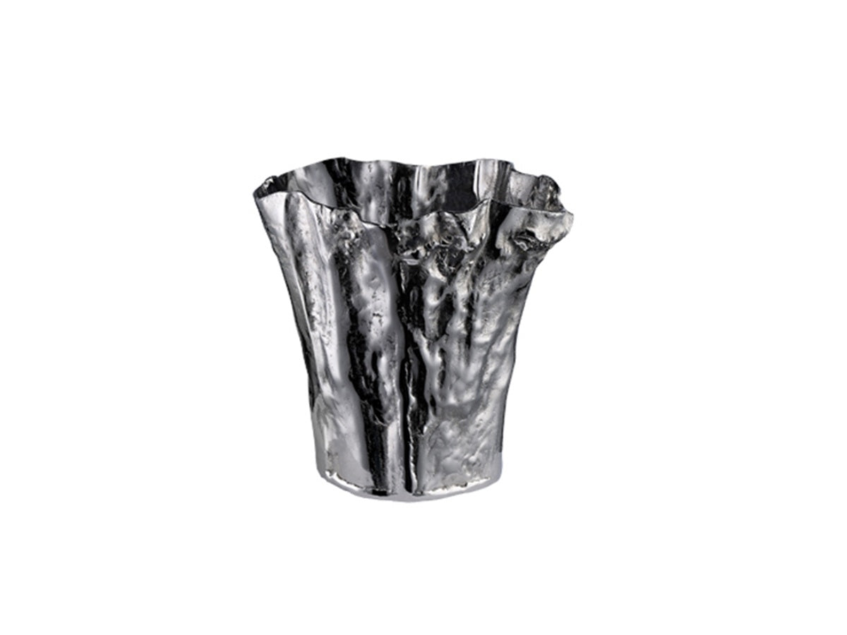 Polished Aluminum Seoul Vase