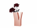 Polished Rose Gold "Y" Vase