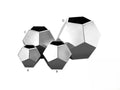 Small Polished Stainless Steel Vase A