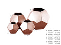 Rose Gold Flower Vase