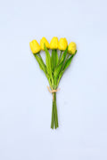 Yellow Tulipa Gesnerianal Flower Decor