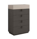 Gunmetal Mirror Chest