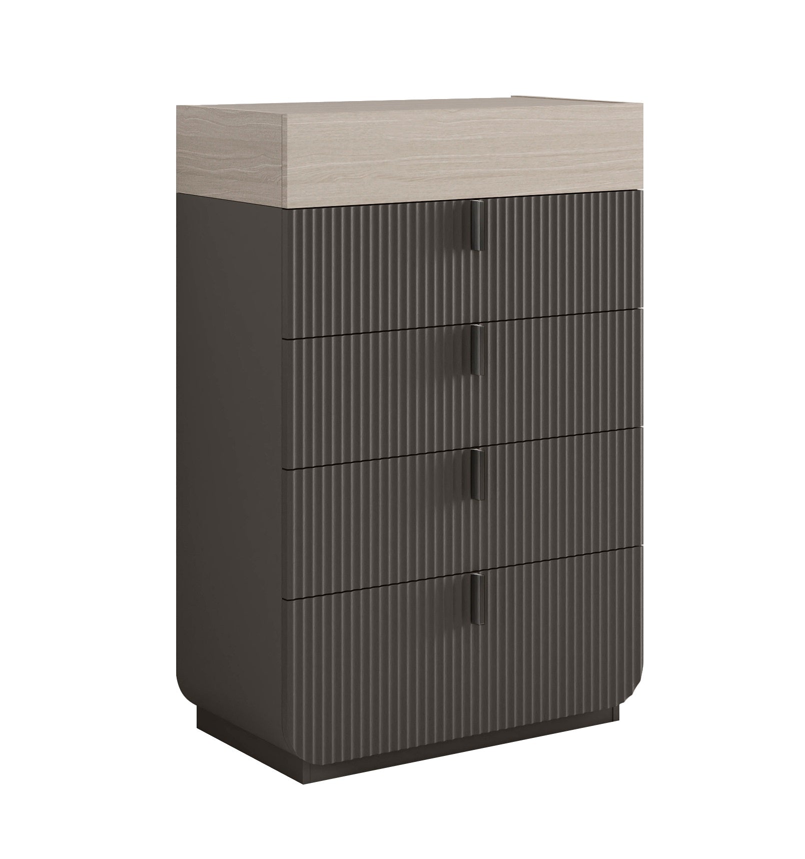 Gunmetal Mirror Chest