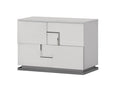 Infinity Premium Nightstand in Bianco Lucido