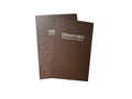 Brown Decorative Book — Large