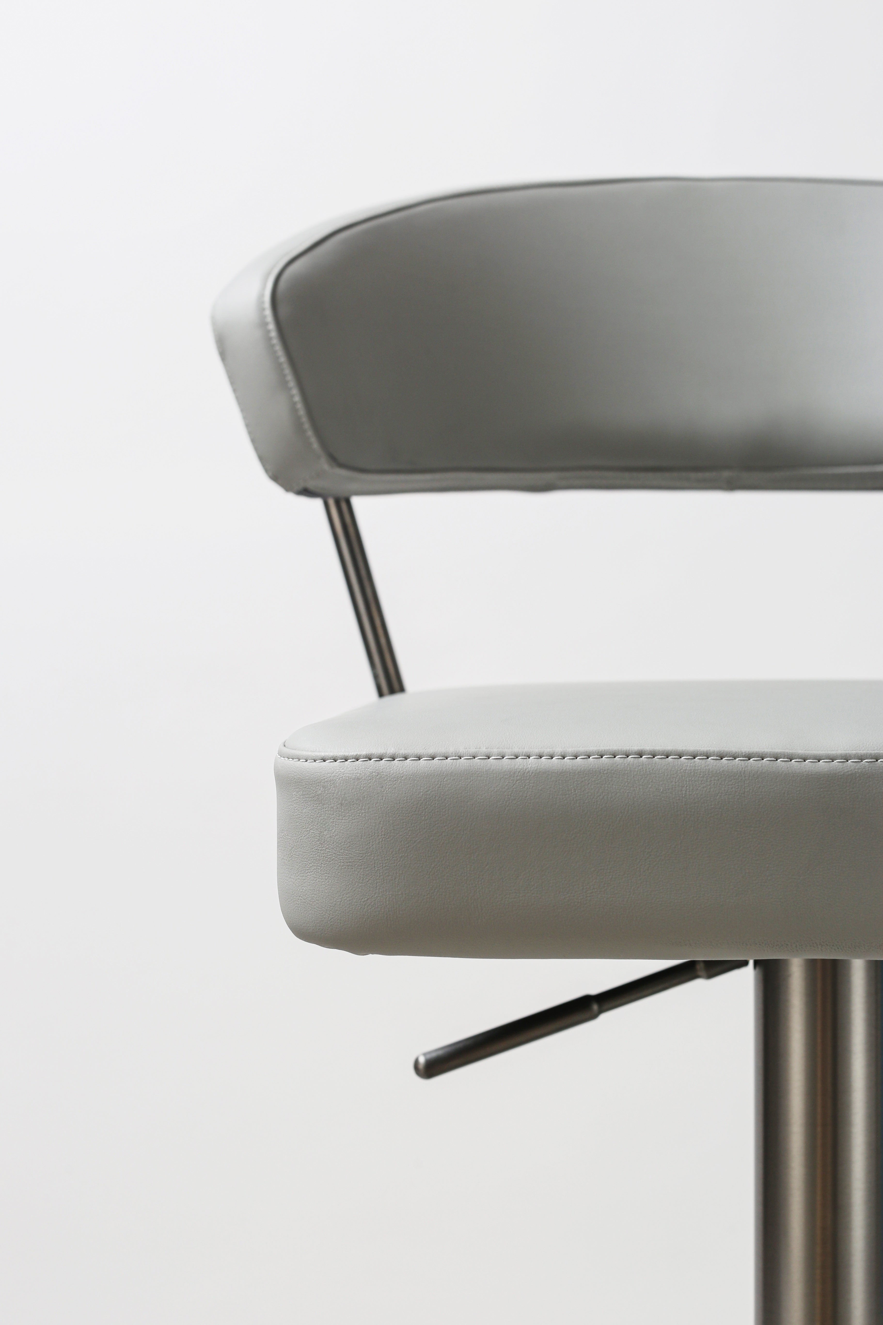 Grey Bar Stool