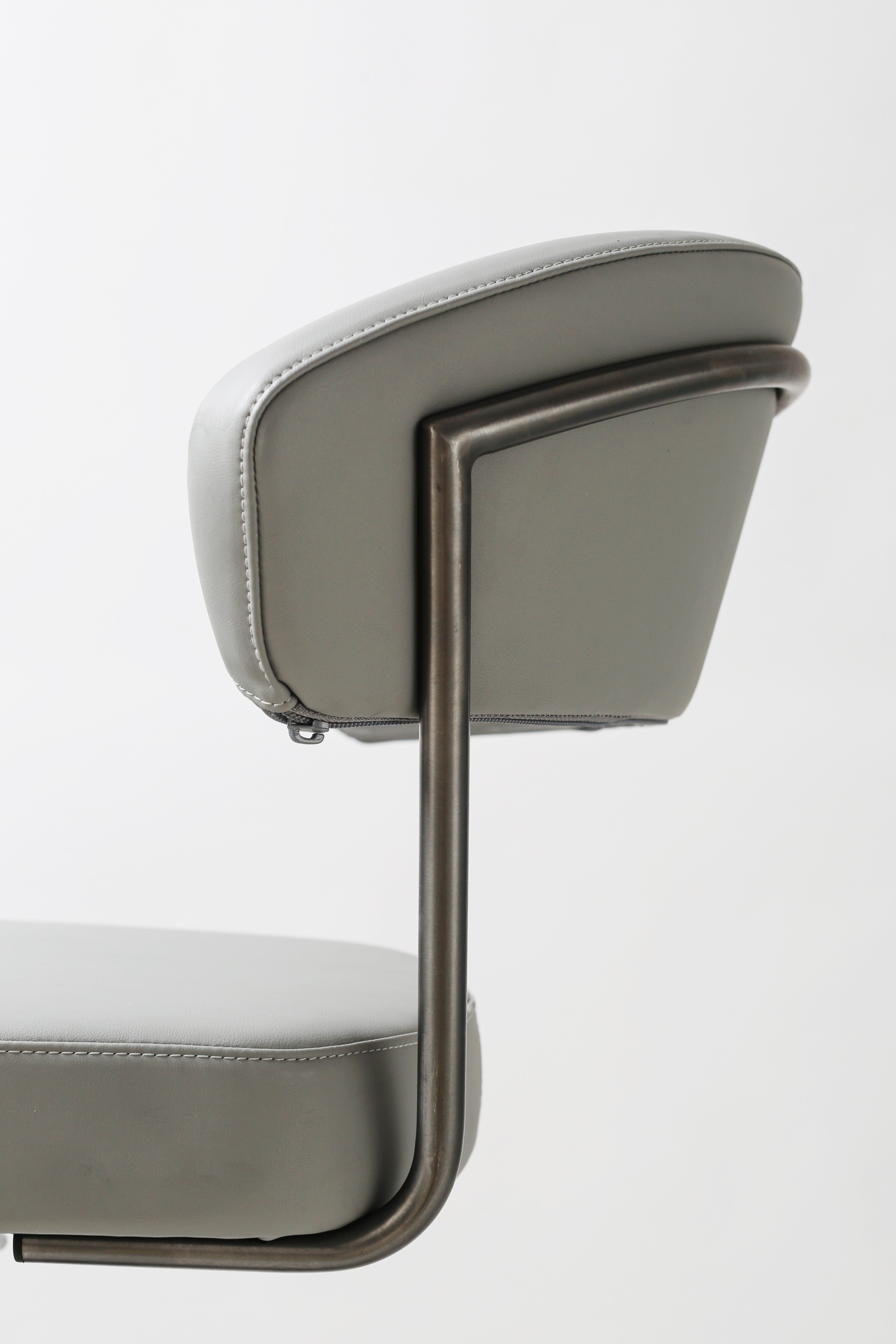 Grey Bar Stool