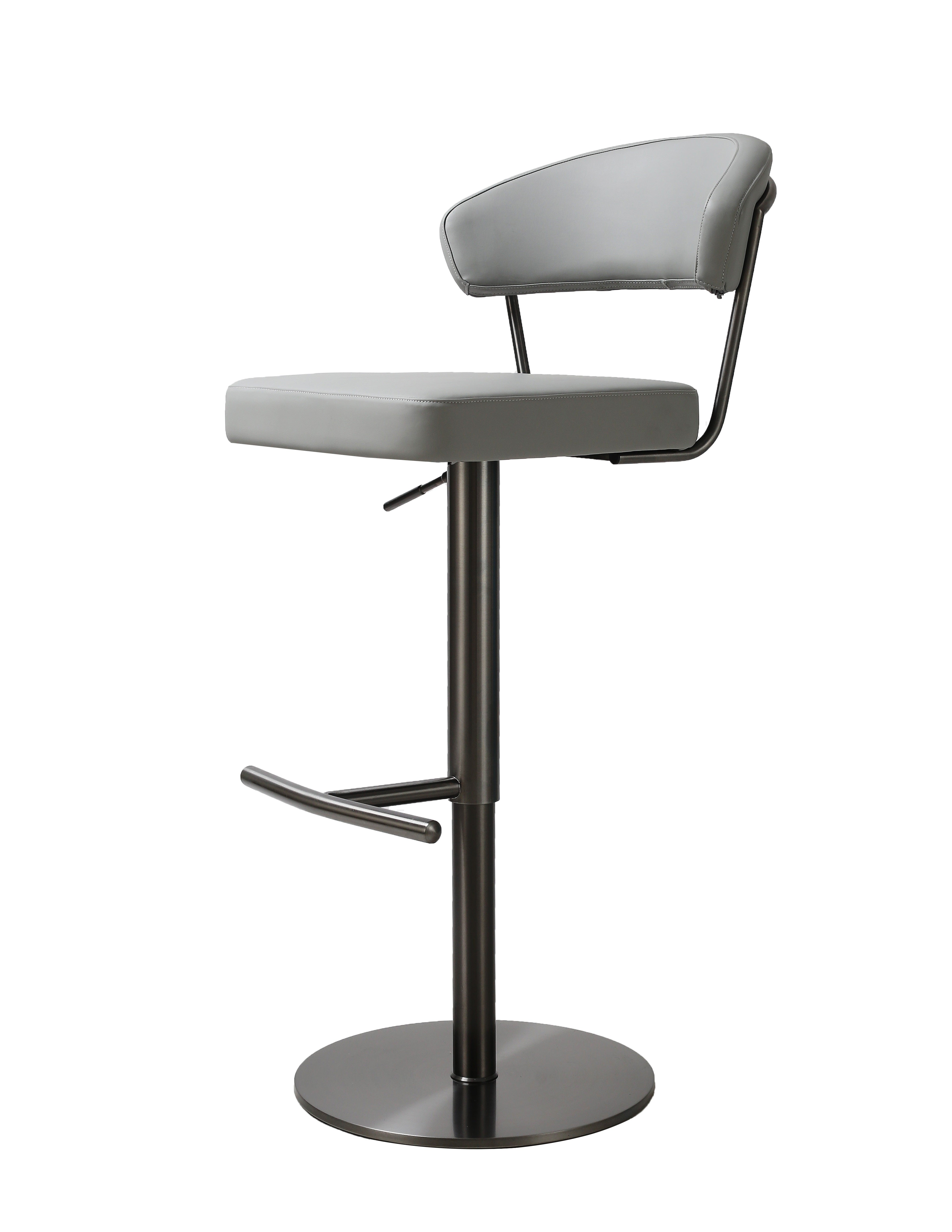 Grey Bar Stool