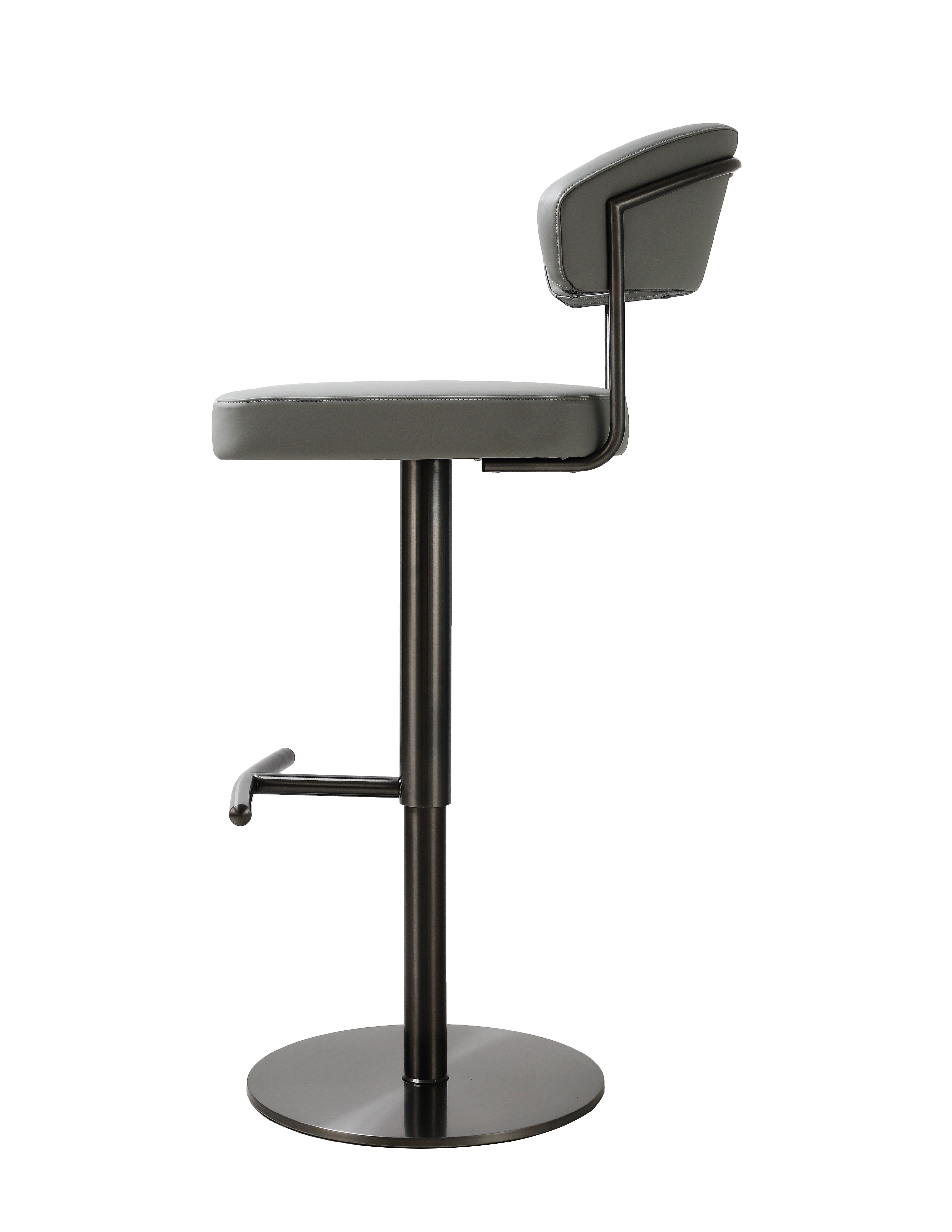 Grey Bar Stool
