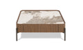 Natural Ceramic Top Coffee Table