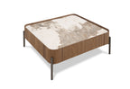 Natural Ceramic Top Coffee Table