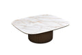 Brushed Ceramic Top Coffee Table