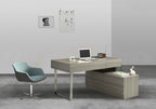 Grey Modern Office Desk