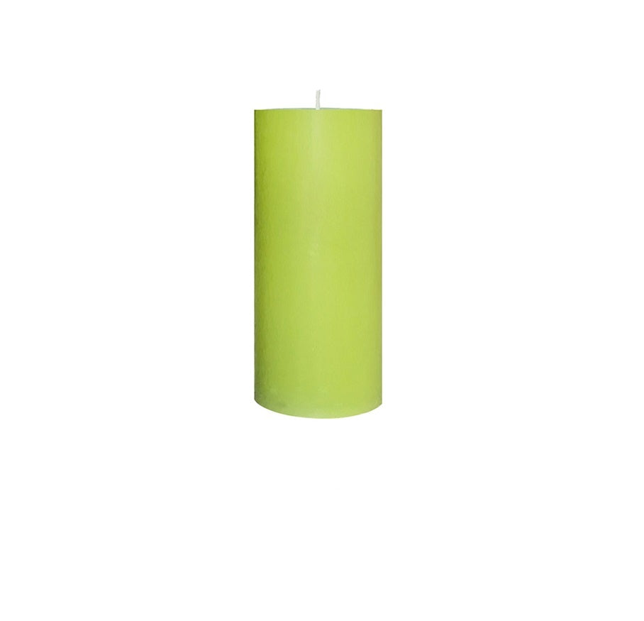 Green Large Decorative Candle