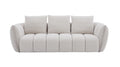 Lennox Light Grey Upholstered Loveseat