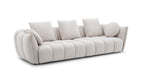 Lennox Light Grey Upholstered Sofa