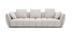 Lennox Light Grey Upholstered Sofa